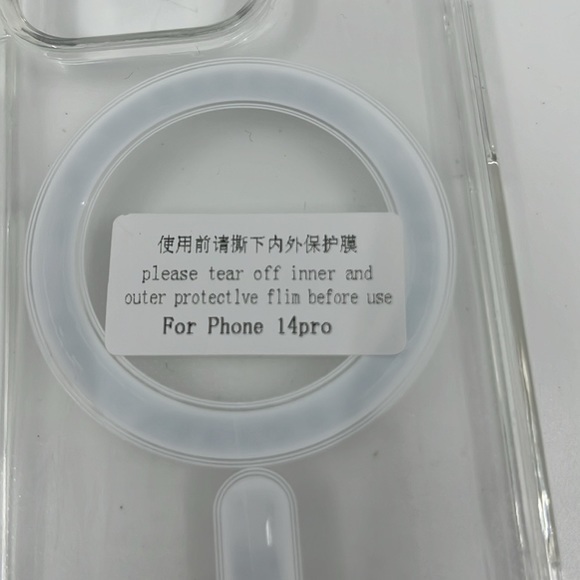 Clear‎ Magnetic iPhone 14 Pro Case: Ultimate Protection for iPhone - Picture 3 of 4